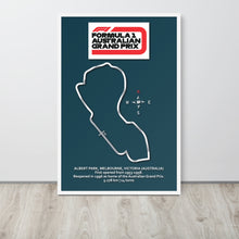 Load image into Gallery viewer, Australian GP Framed poster
