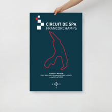 Load image into Gallery viewer, Spa Track poster
