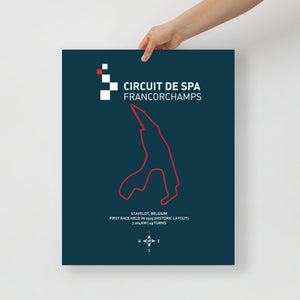 Spa Track poster